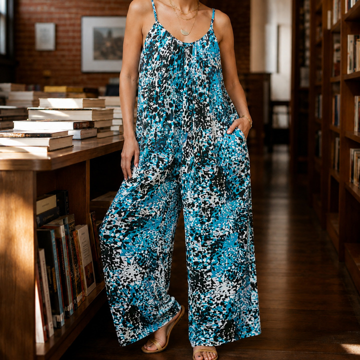 Caroline Wide Leg Jumpsuit