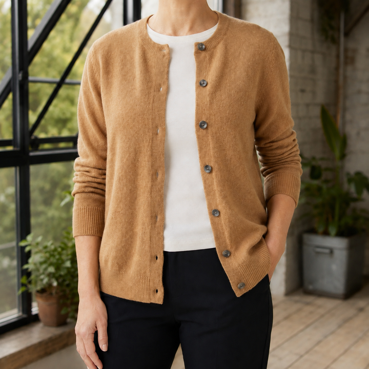 Annabel-Jane Buttoned Cardigan