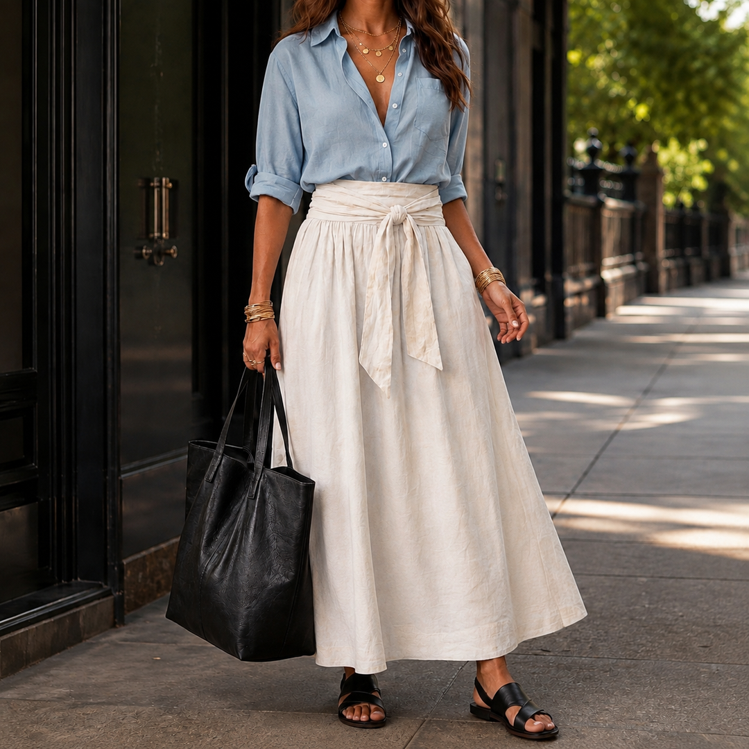 Alessia Tie Waist Set
