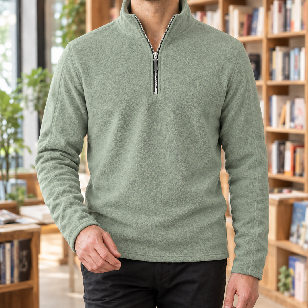 Boniface Quarter-Zip Top
