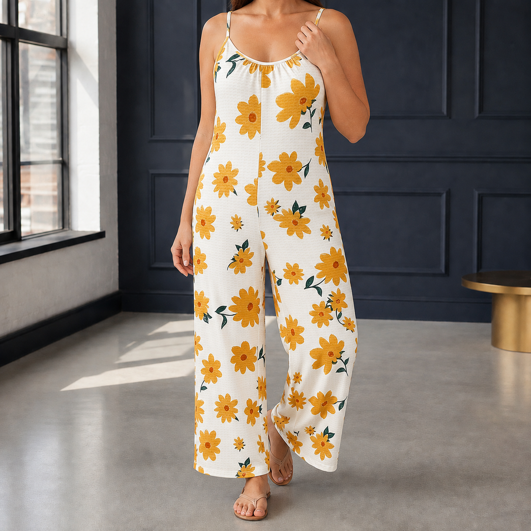 Lucia-Skye Scoop Neck Jumpsuit