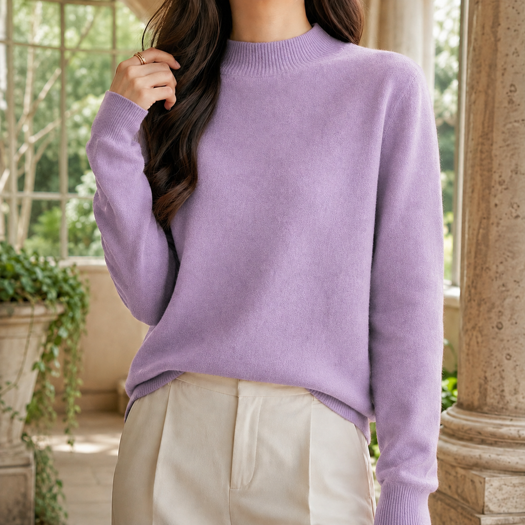 Griselda Mock Neck Sweater