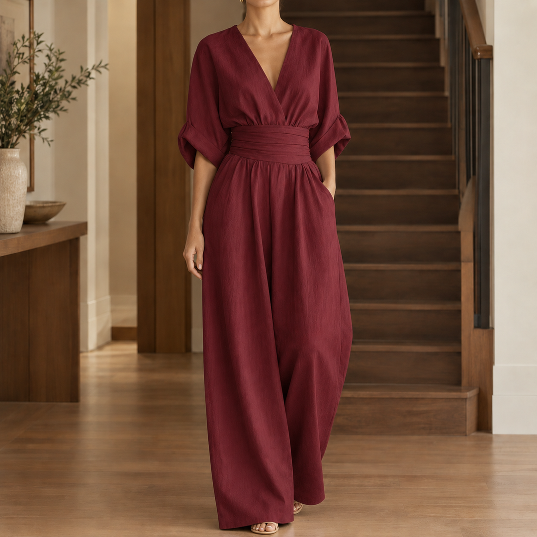 Mathilde Wrap Jumpsuit