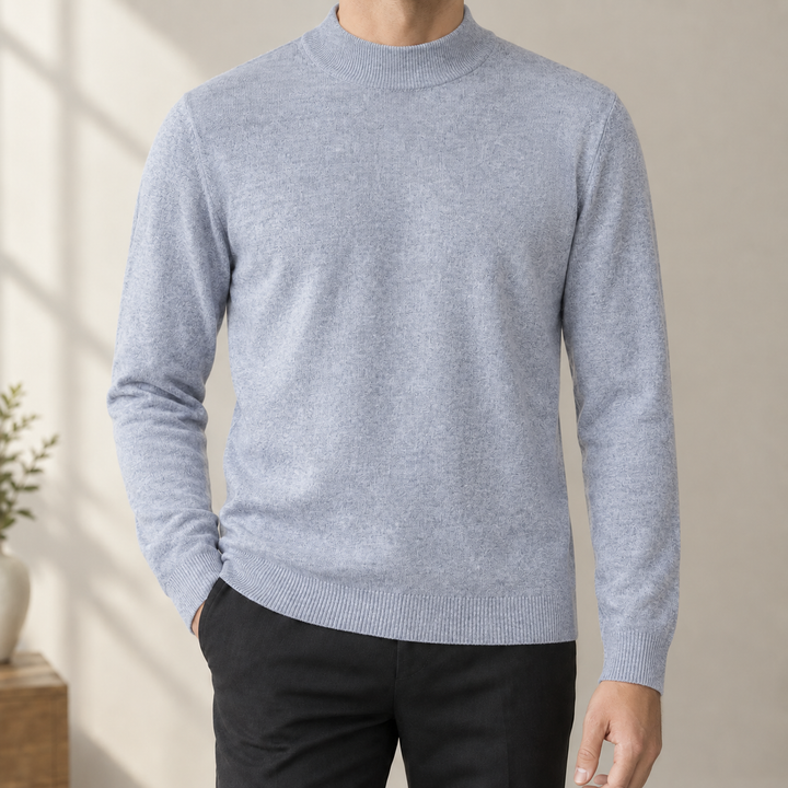 Alphonse Mock Neck Sweater