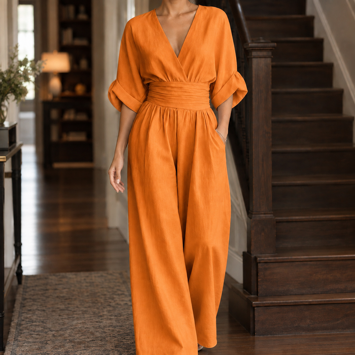 Elodie-Rae Wide-Leg Jumpsuit