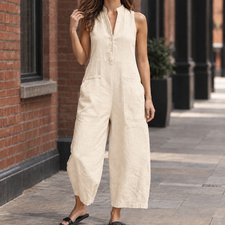 Melisande Barrel Leg Jumpsuit