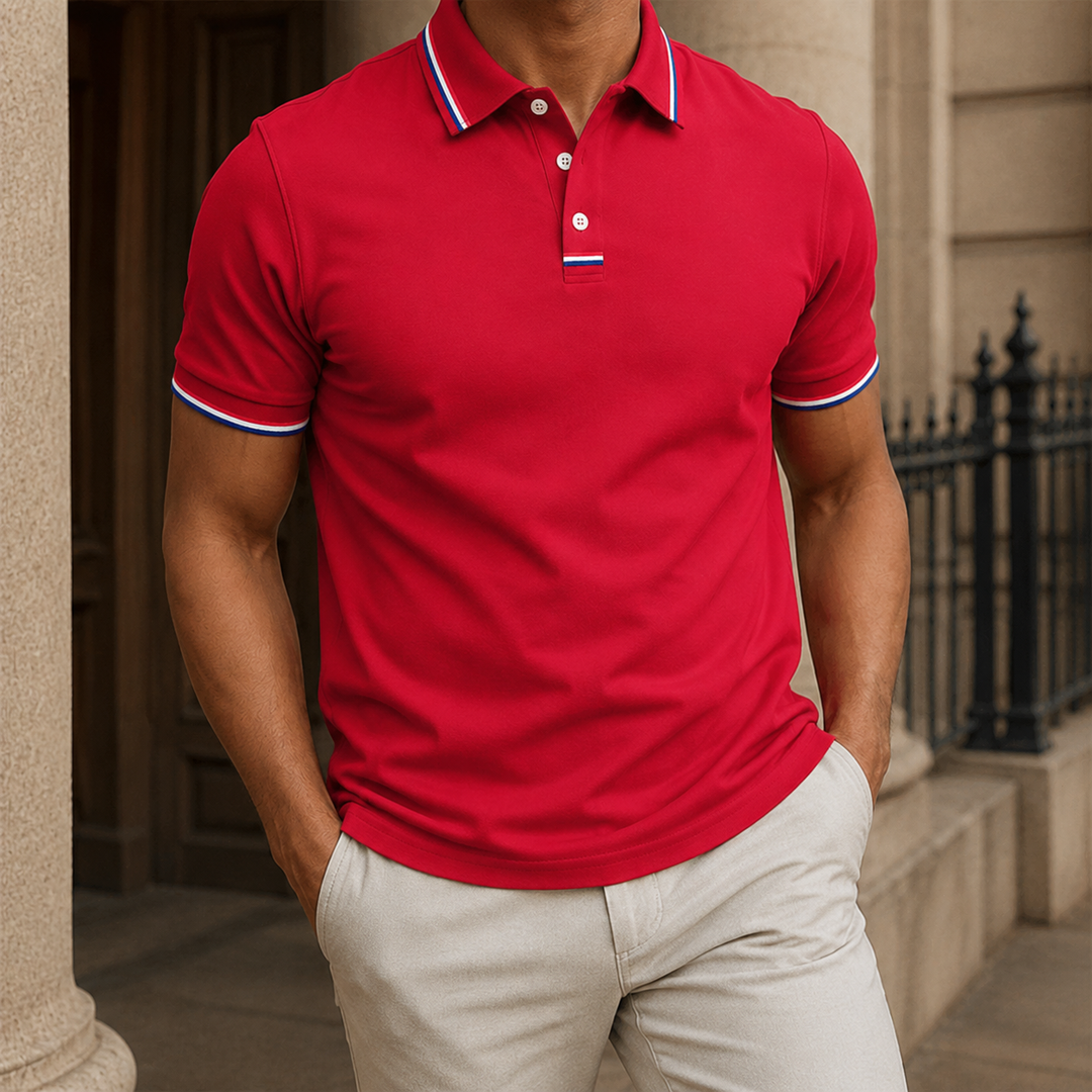 Matthias Striped Polo