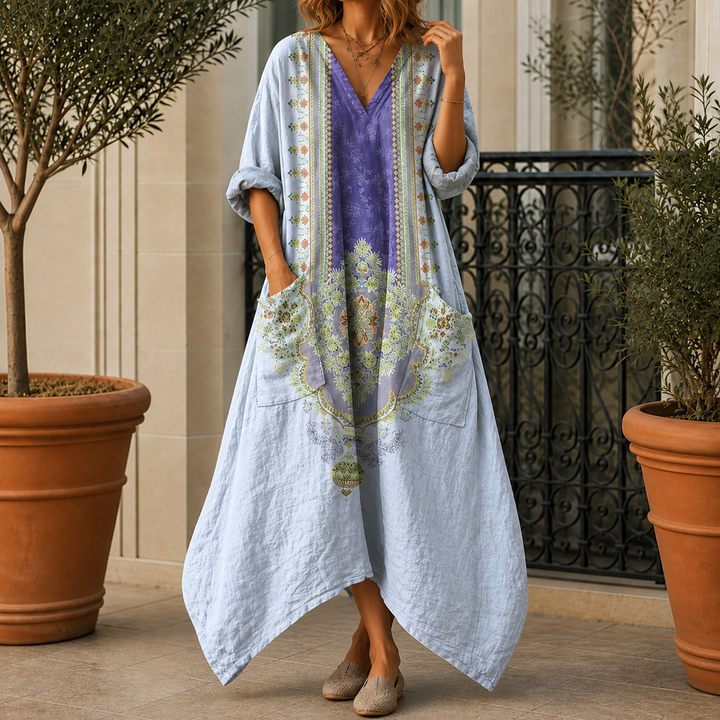 Cosima-Louise Balloon Hem Dress