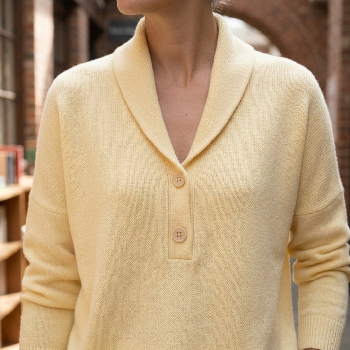 Livia Shawl Collar Sweater