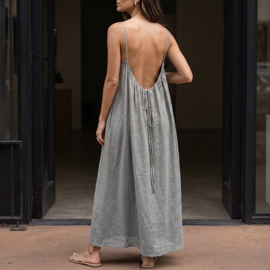 Romy Backless Maxi Dress