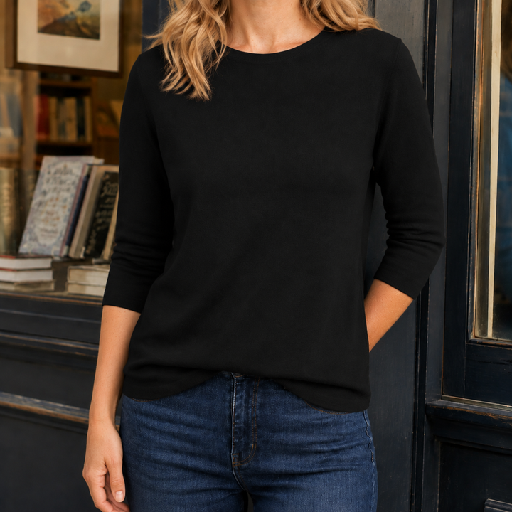 Ottilie-Lane Round Neck Top