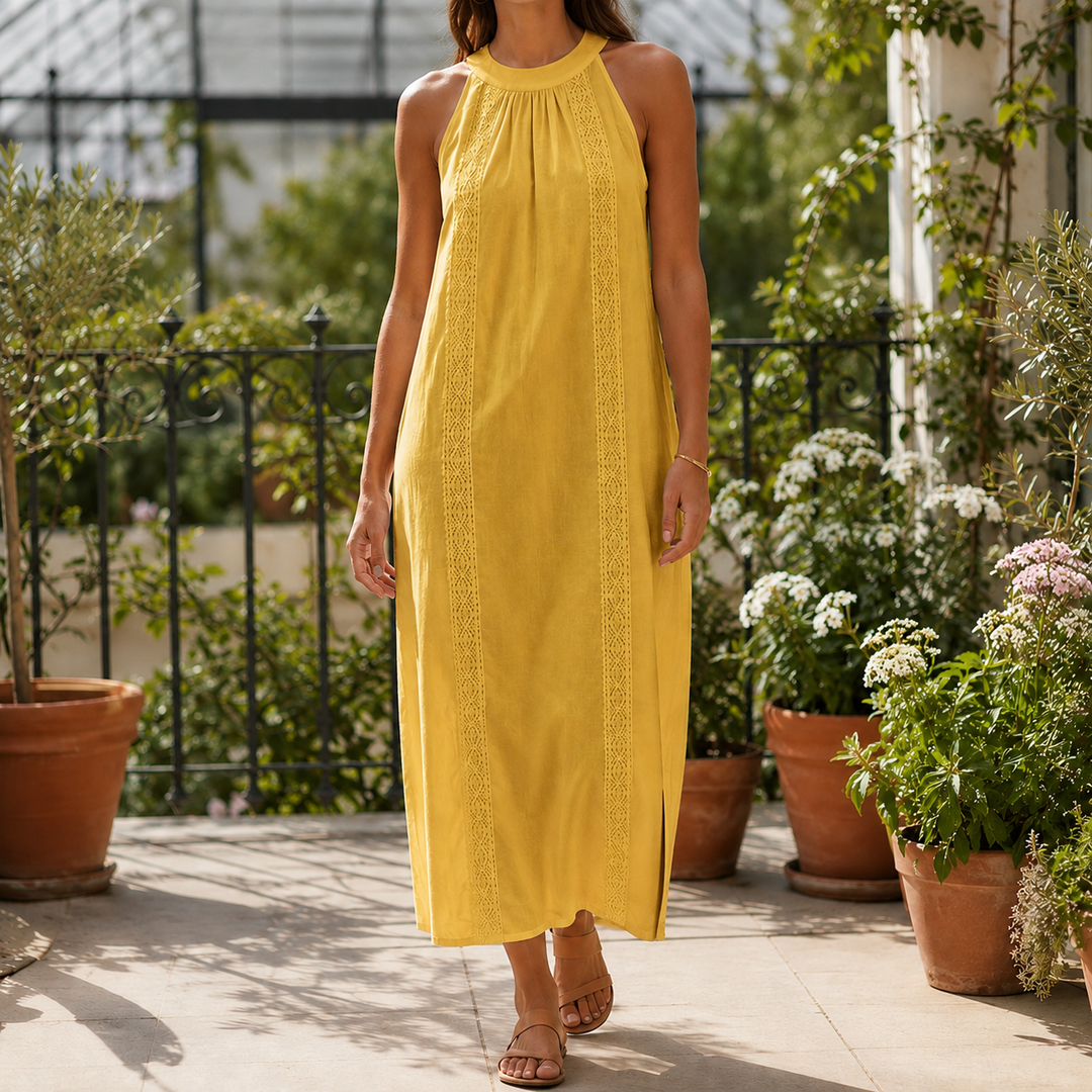 Priscilla Lace Midi Dress