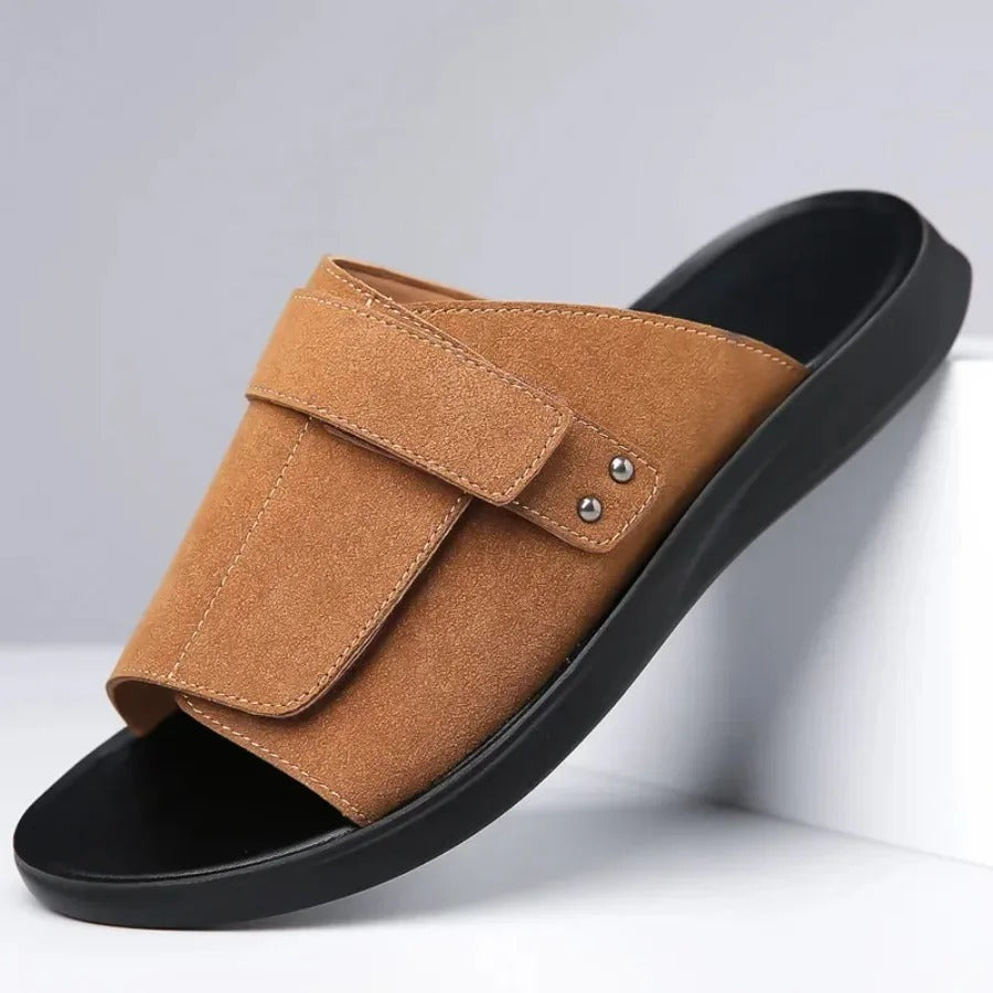Axis Suede Slides