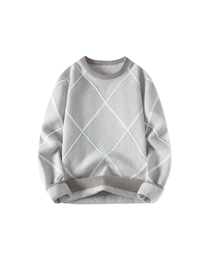 Elliot’s Argyle Comfort Sweater